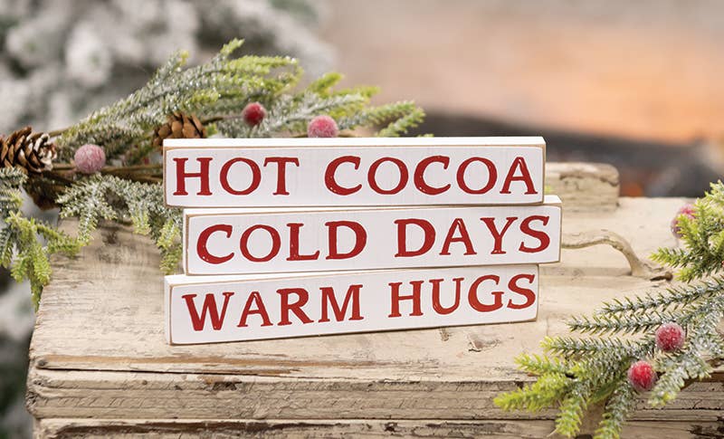 The Hearthside Collection - Wholesale Sign - Hot Cocoa Mini Stick, 3 Assorted1