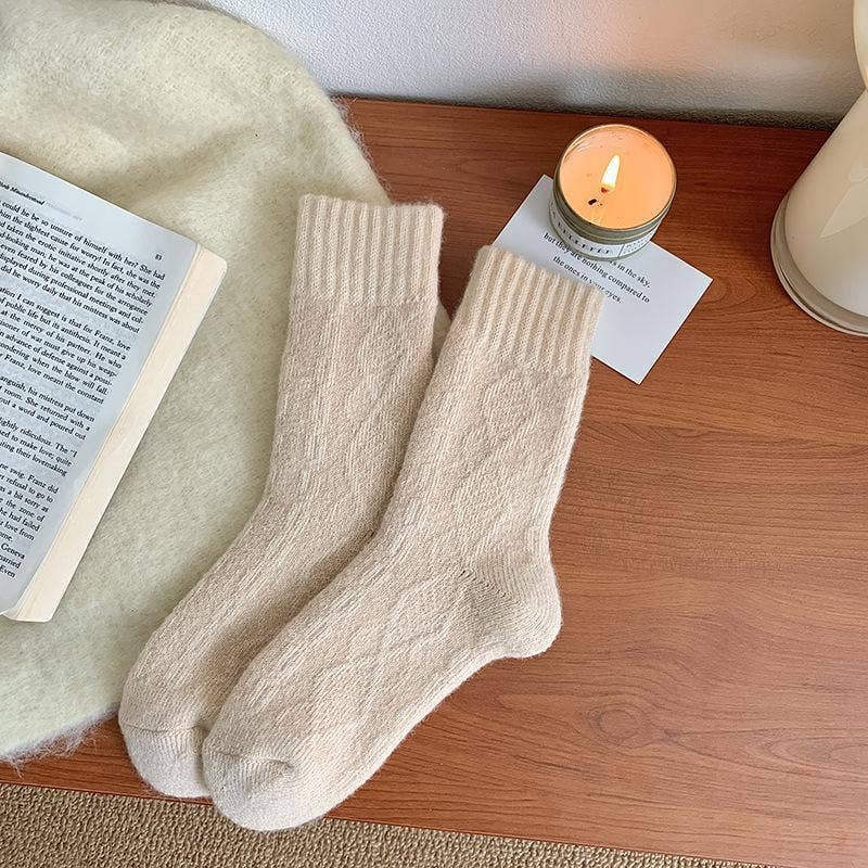 Tourtiwi – Großhandel Socken – Damen – Dicke warme Winter-Damensocken aus Frottee2