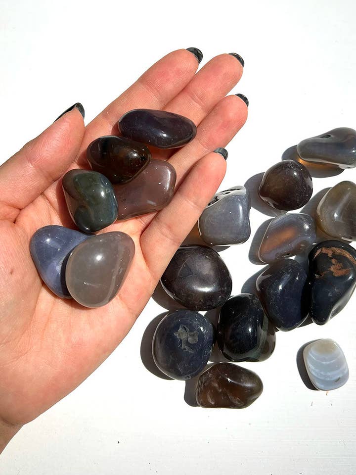 Agate Tumble - Calm/Safety/Mental Boost for wholesale by SK CRYSTAL