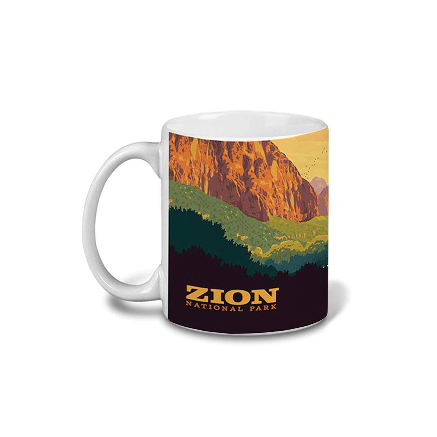 Tourist Courts - Wholesale Coffee Mug - Zion 100th Horizontal Mug