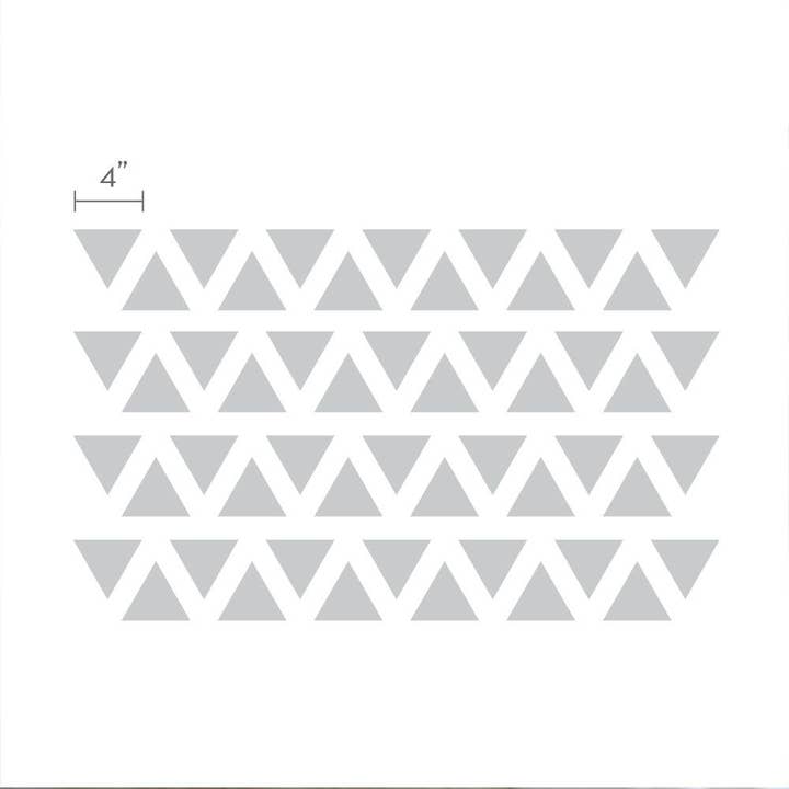 Simple Shapes - Wholesale Wall Decal/Stickers - Triangles Wall Decal2
