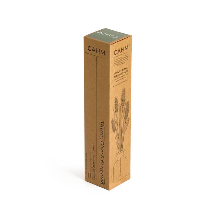 CAHM - Wholesale Reed Diffuser - Thyme Olive Bergamot Black Reed Diffuser | Reed Diffusers1