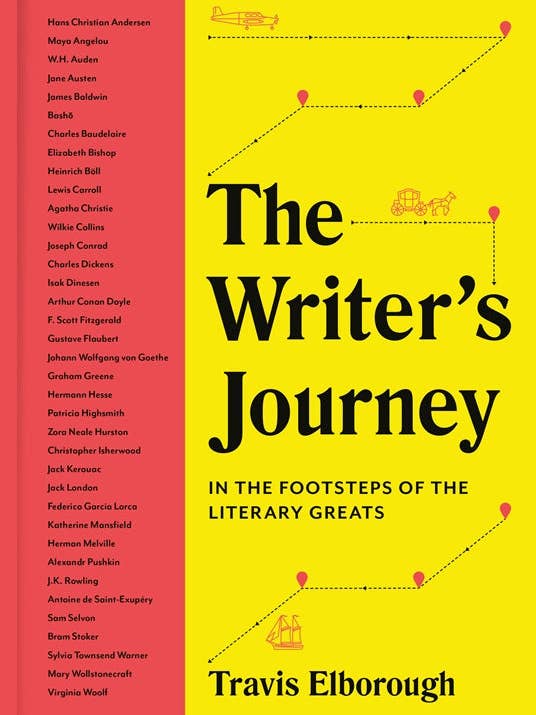 Forfatterens rejse: Litterære kæmpers fodspor af Elborough for engroshandel hos Boon Books