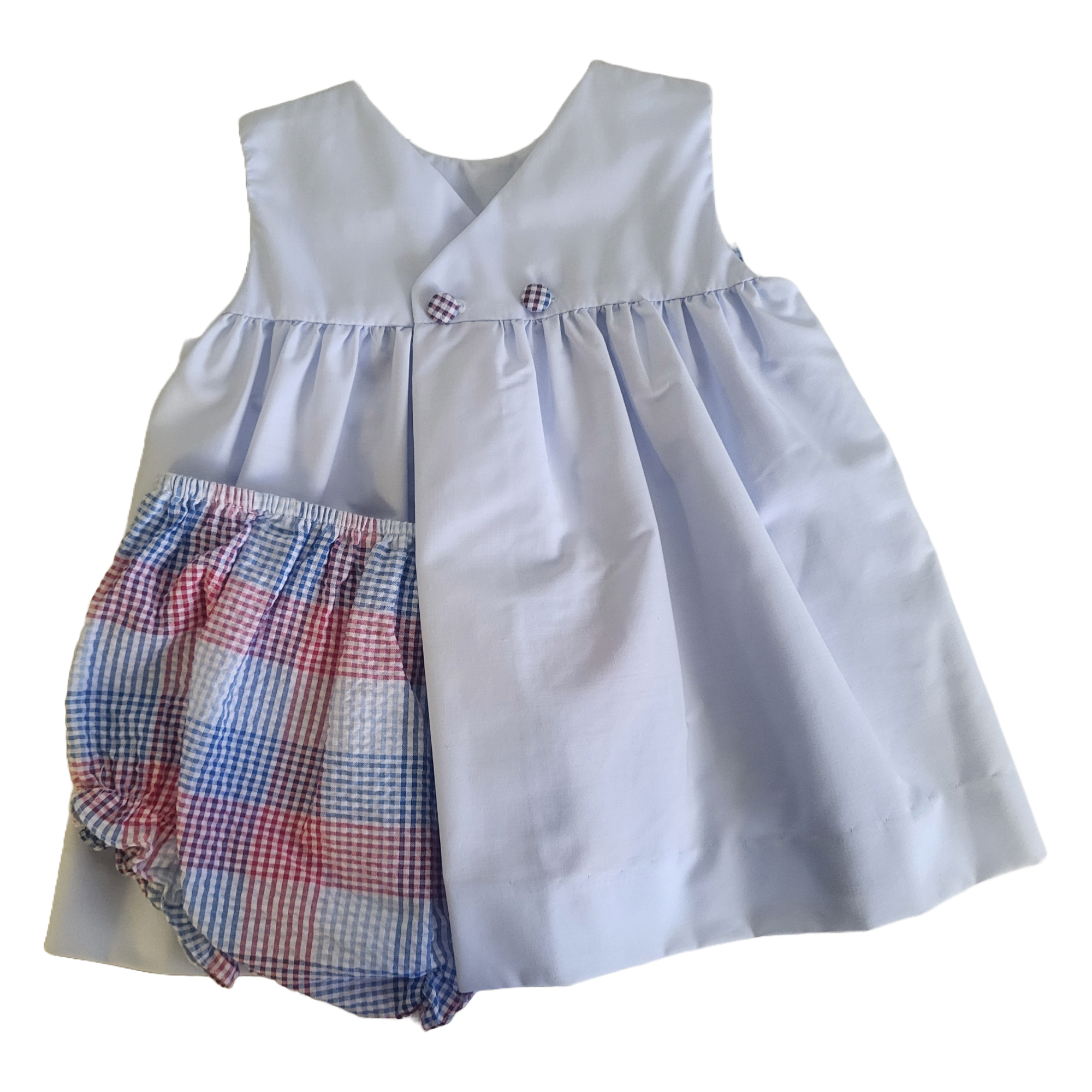 Petit Ami & Zubels - Wholesale Dress - Baby - Sun Dress with Crab Applique and Bows2