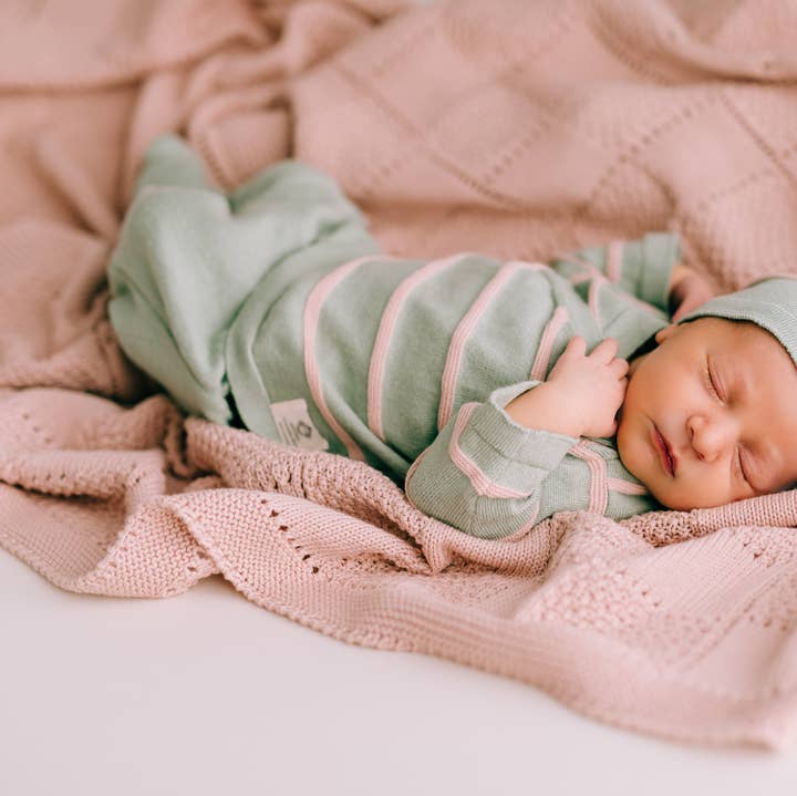 Pink plaid blanket for wholesale by micu micu