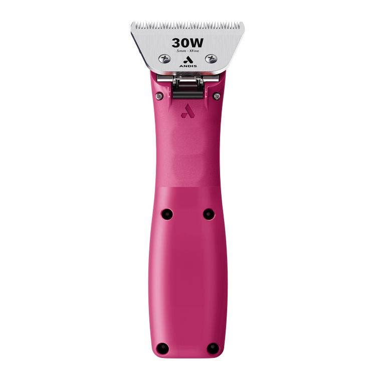 Pet Palette Distribution - Wholesale Pet Grooming Tool - Dog - Andis RDLC-1-eMERGE Clipper w/ 30W Wide Blade - Pink1