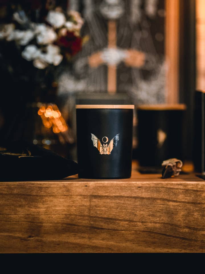 Soy-Wax Candle - "Midnight" for wholesale by 13th Press