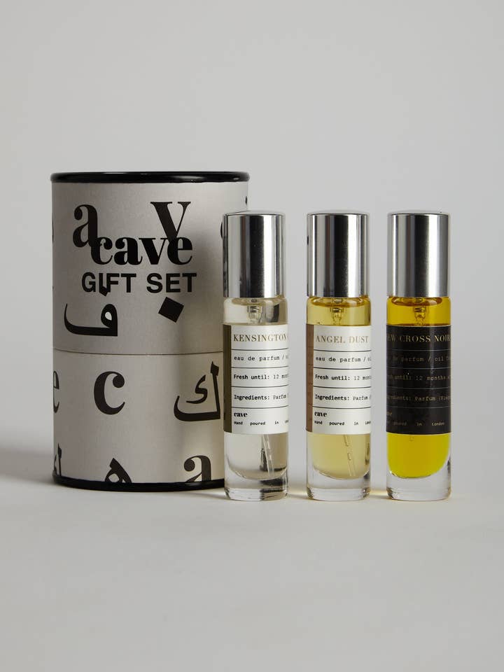Coffret cadeau Cave Fragrance pour la vente par CAVE
