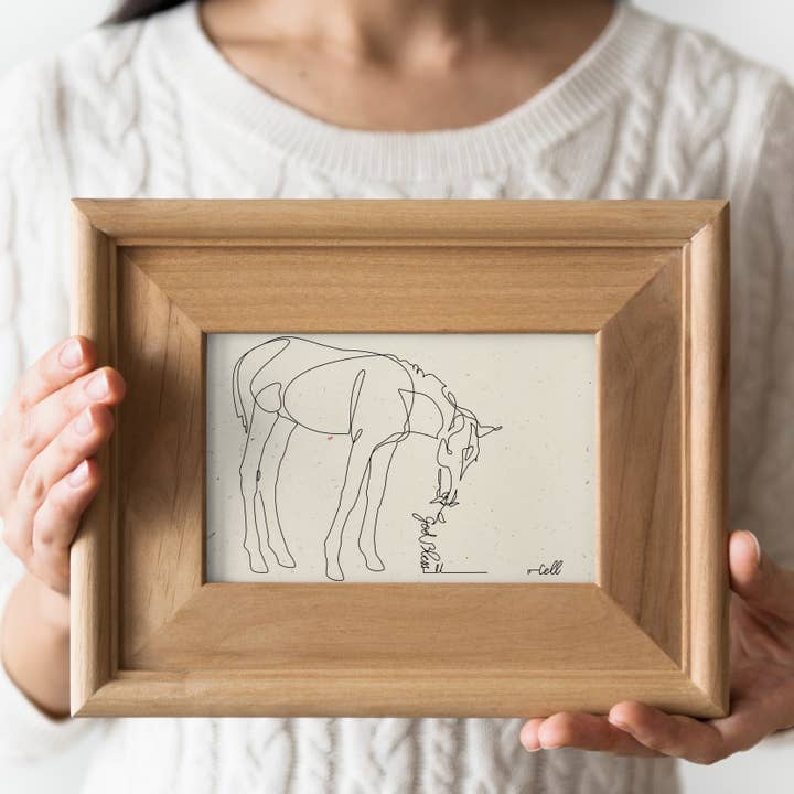 God bless U — Correspondence card for wholesale by Cosette et les lys