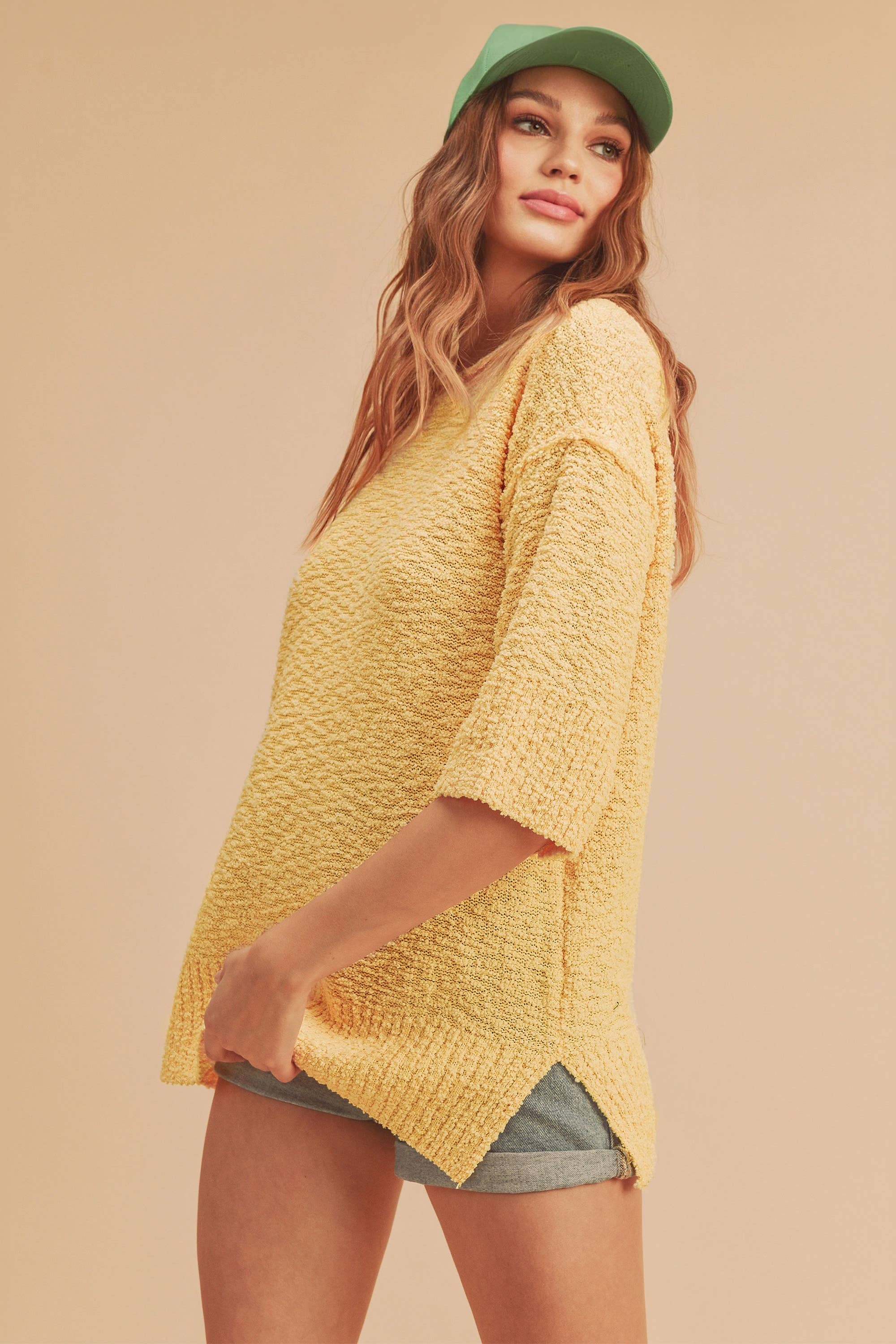 AEMI + CO - Wholesale Knit Sweater - Women's - 320AS Mandie Sweater 32