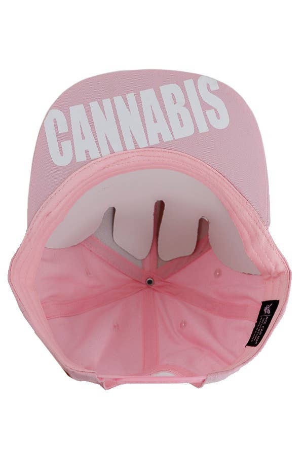 Cap Zone - Vente Casquette à visière plate – homme - Fermeture à glissière brodée en forme de feuille de cannabis4