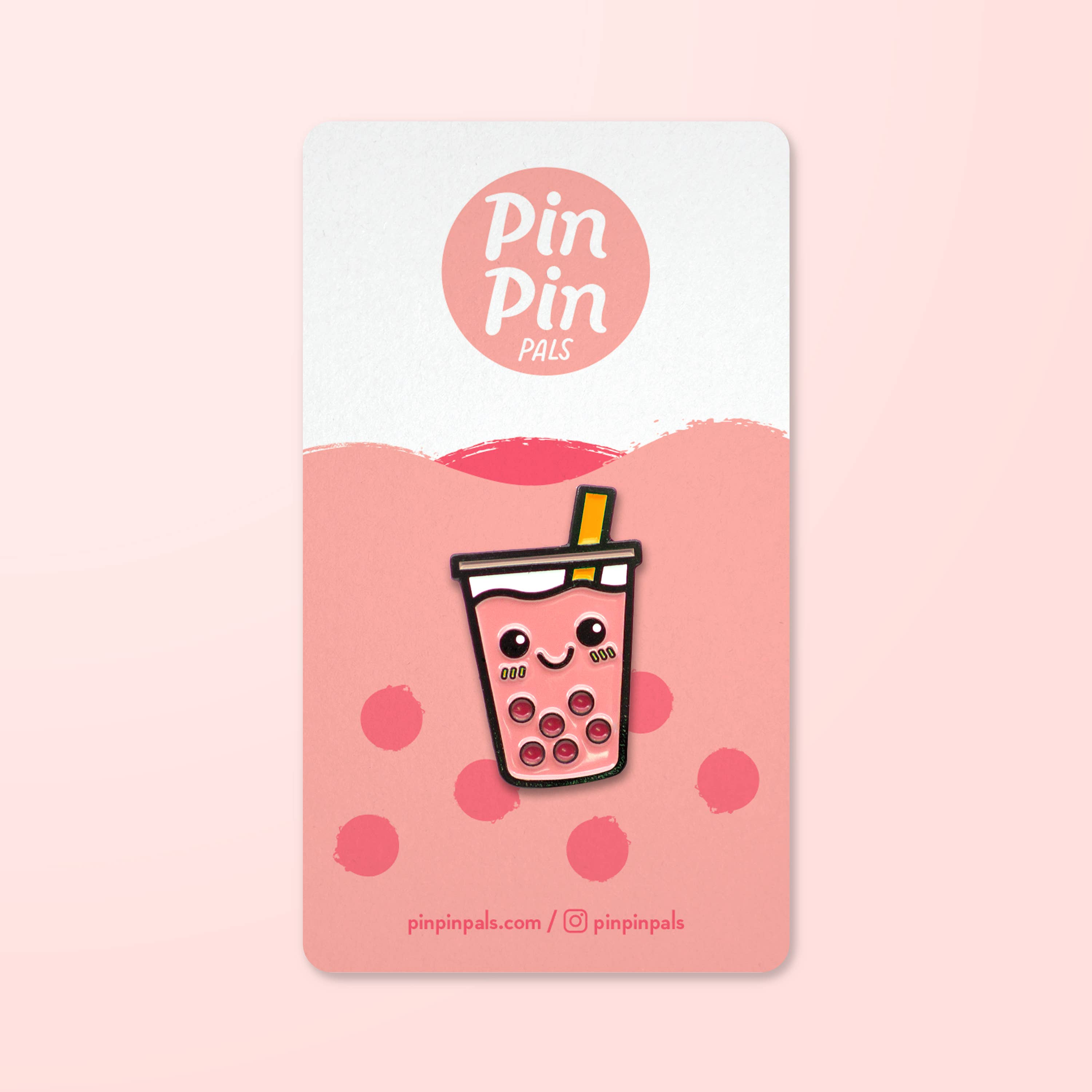 Pals & Co. – Alfinete/botão de lapela por atacado – Pino de esmalte Boba Best-Tea5