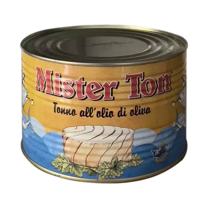 Calabria da Gustare - Wholesale Tinned Fish - Callipo Mister Ton with olive oil (pieces g. 1650)0