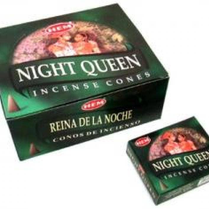 GREENROOTS USA LLC - Wholesale Incense - Night Queen Cones (12/Box)0
