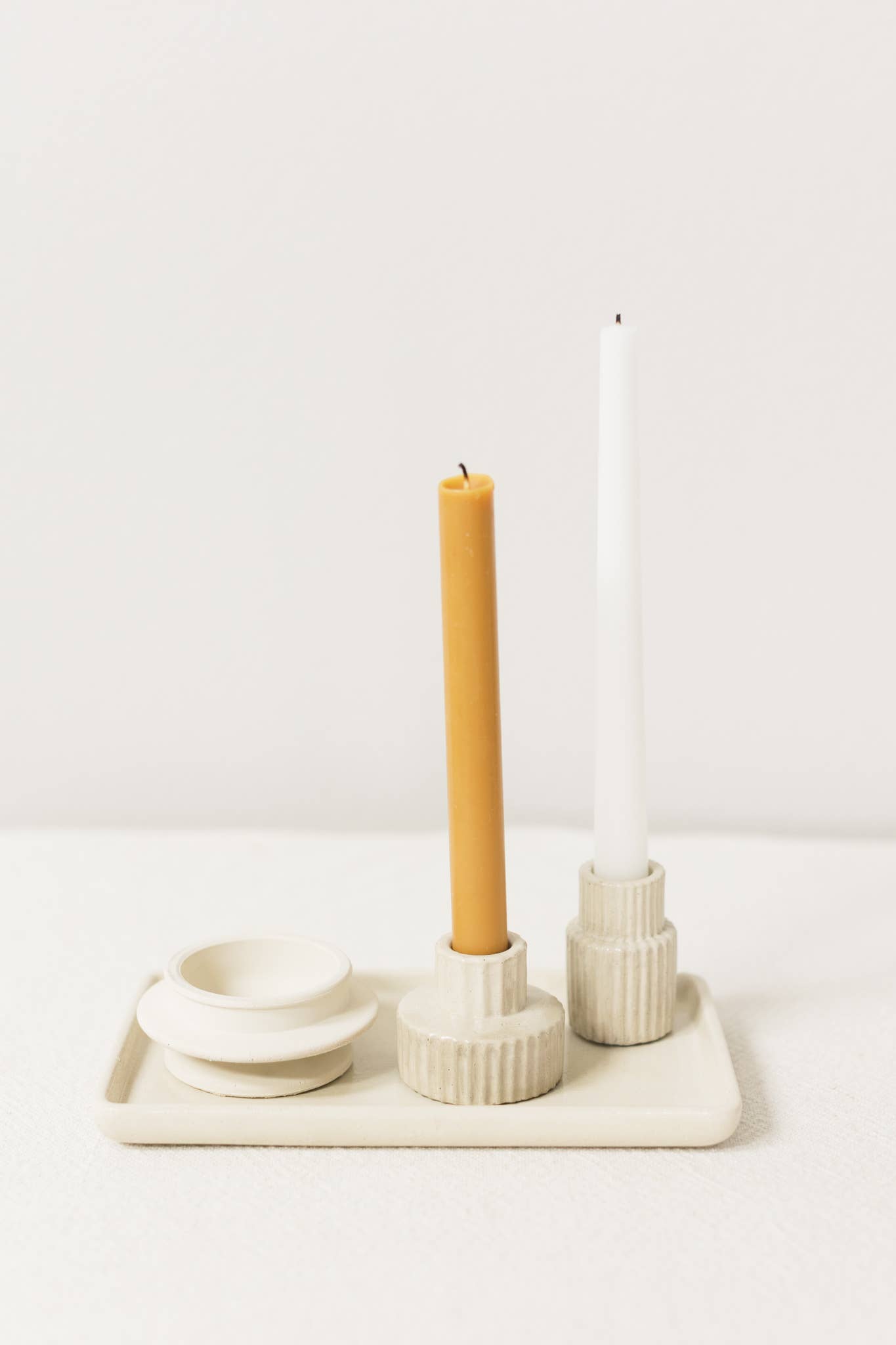 fig + stone – wholesale Ljushållare – Heartwell avsmalnande ljusstake7