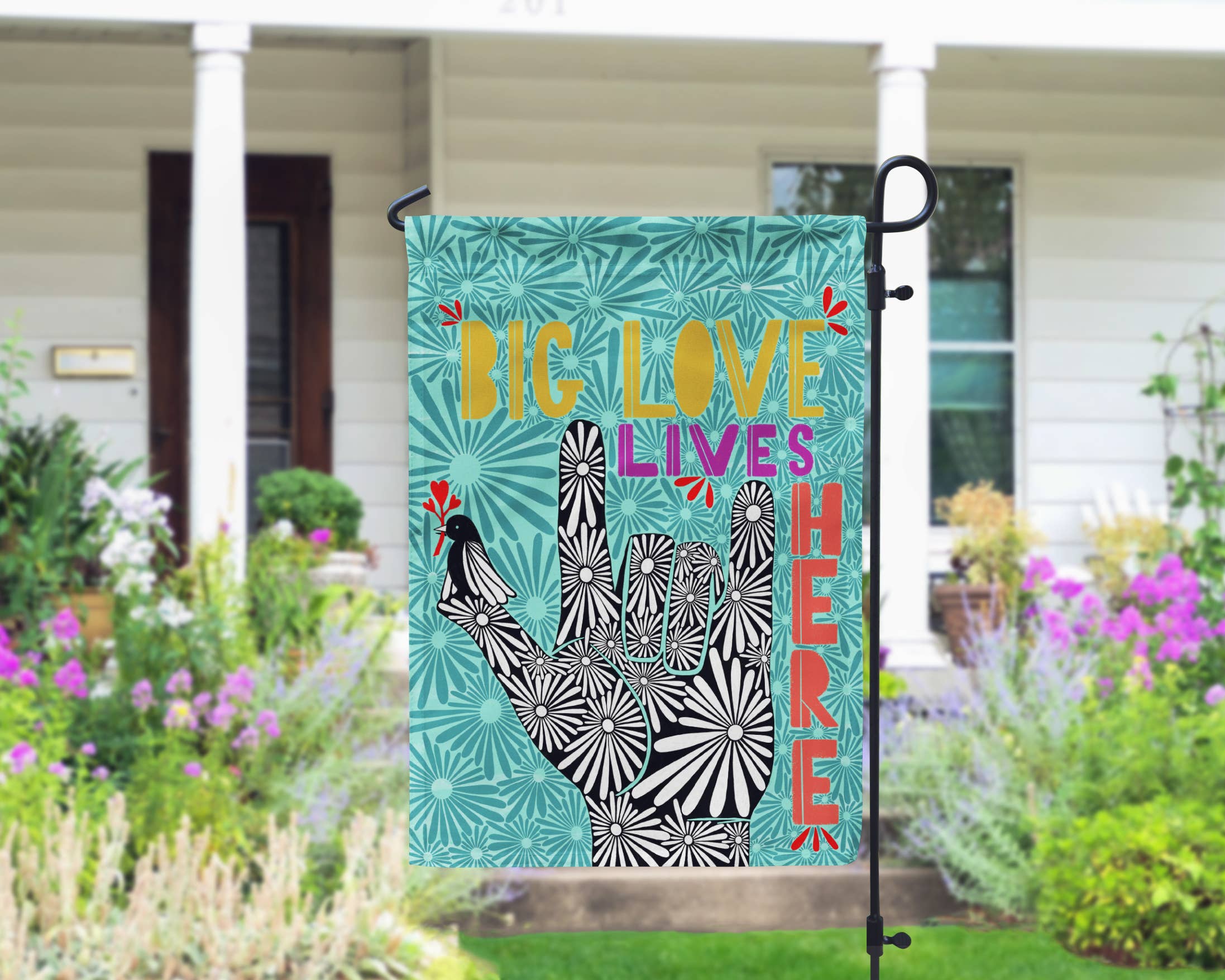 Declaration HOME - Wholesale Flag - Big Love Garden and House Flag - Double Sided6