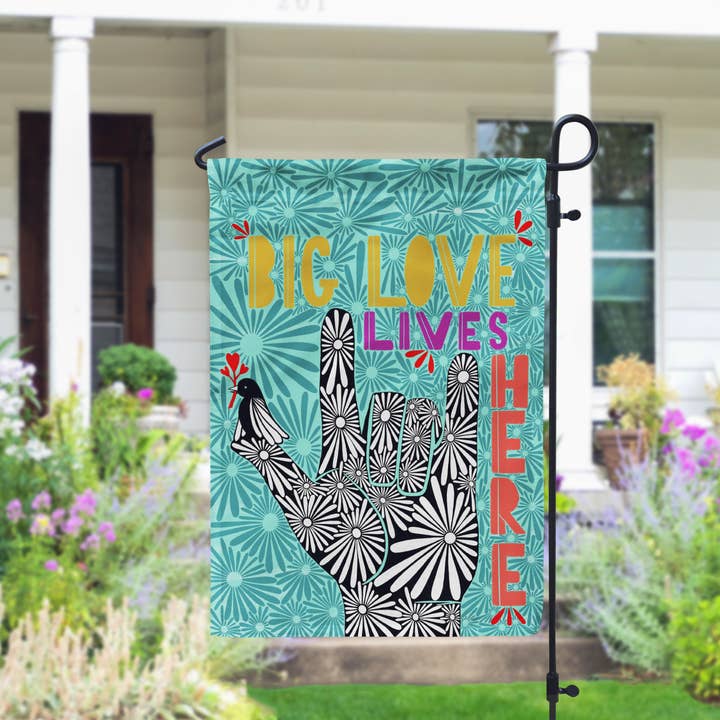 Declaration HOME - Wholesale Flag - Big Love Garden and House Flag - Double Sided6