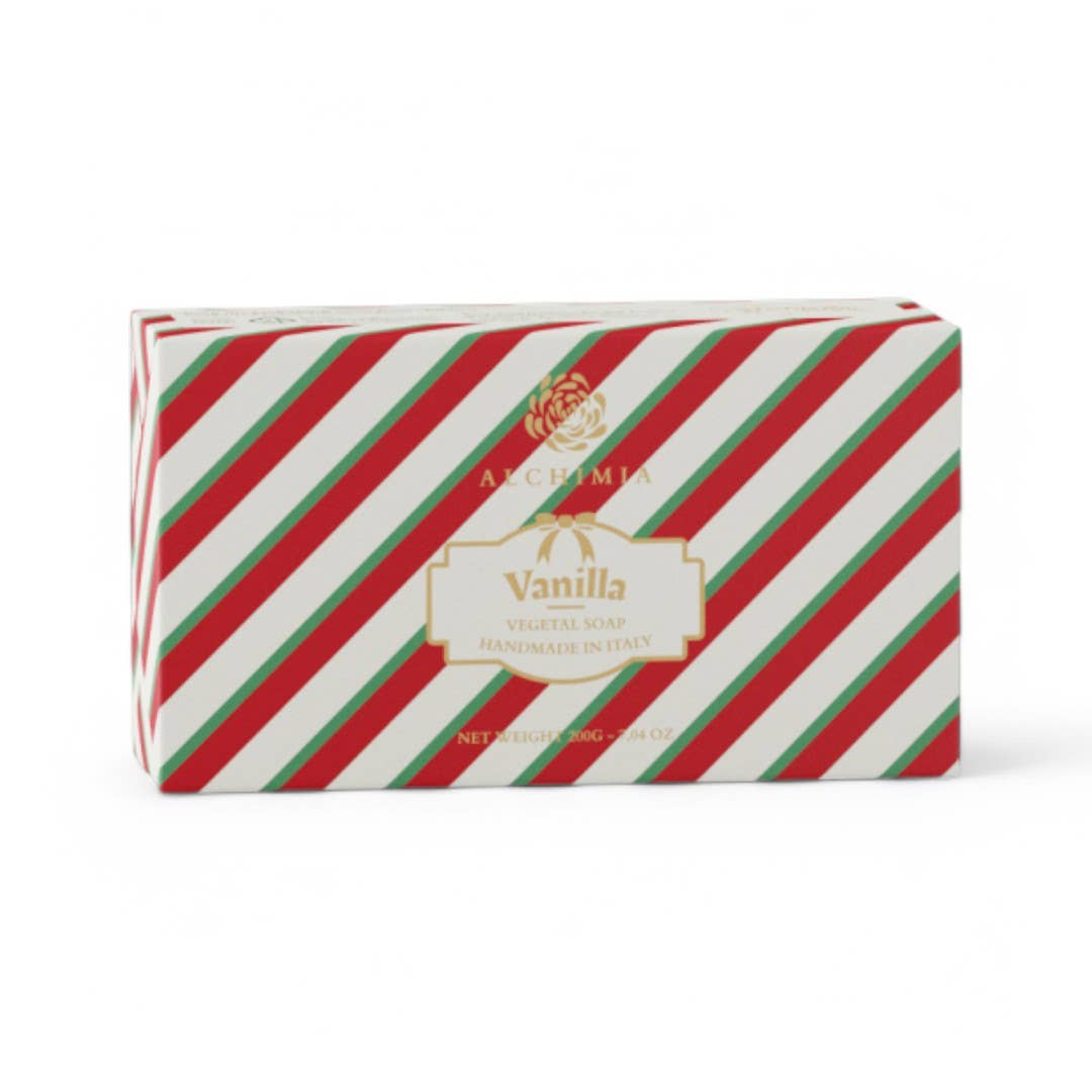 pirotta srl - Wholesale Bar Soap - Cx5 | Christmas Solid Vegetable Soap with Vanilla 200g0