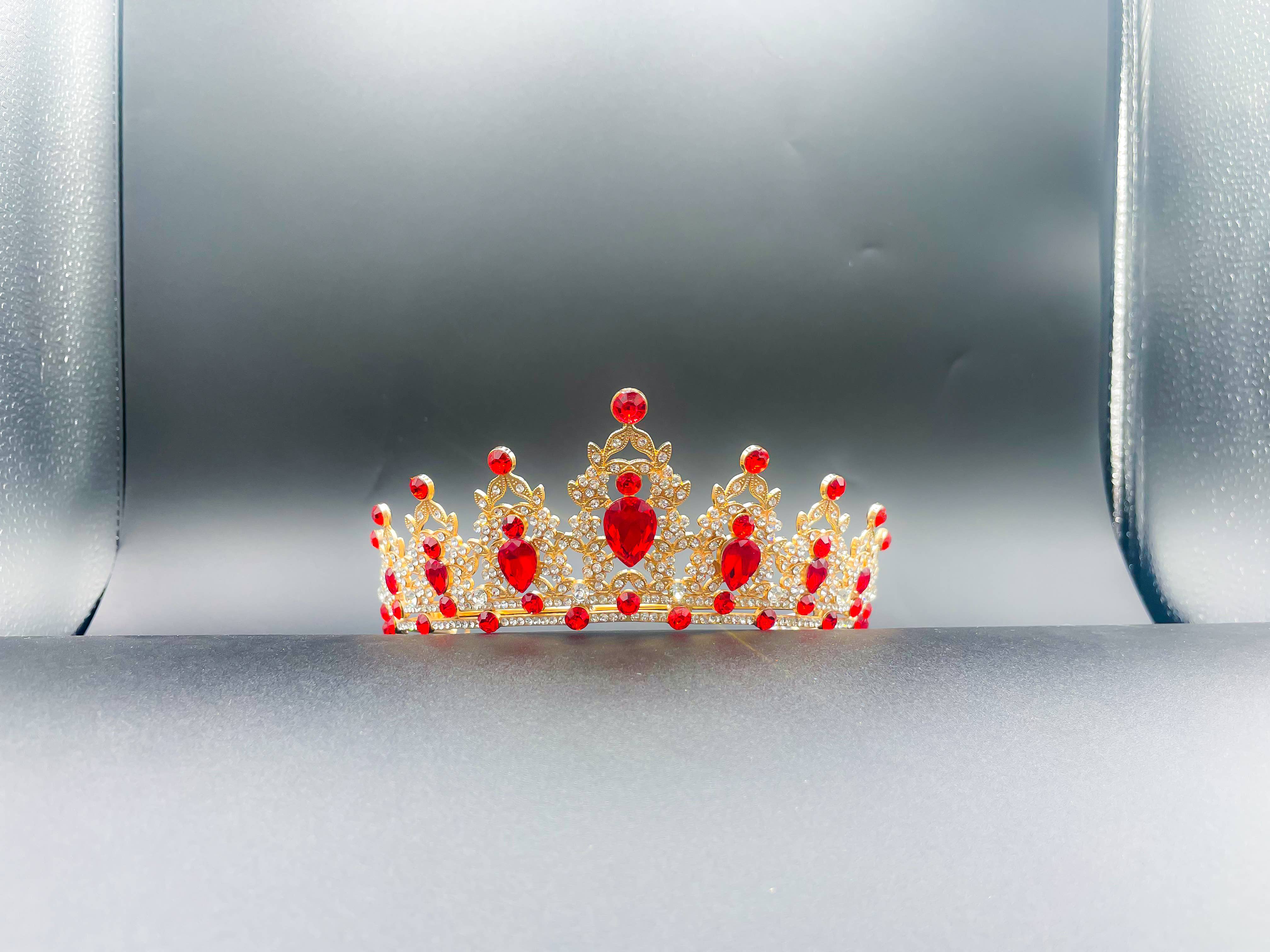 Elegant World Corporation - Vente Diadème – femme - Diadèmes en cristal et strass, couronnes, Quinceañera Bridal Wedding 31