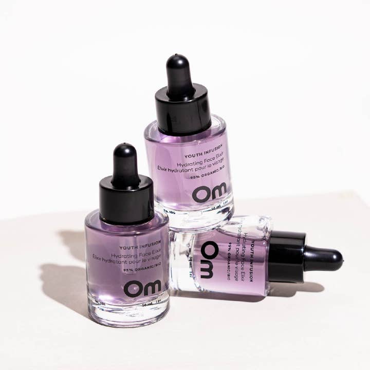 Om Organics Skincare - Wholesale Facial Serum/Concentrate - Youth Infusion Hydrating Face Elixir