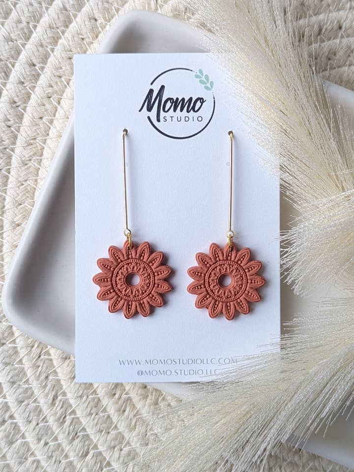 MANDALA 2.07 DANGLES - Cactus Palette #1 - (1) for wholesale by Momo Studio LLC
