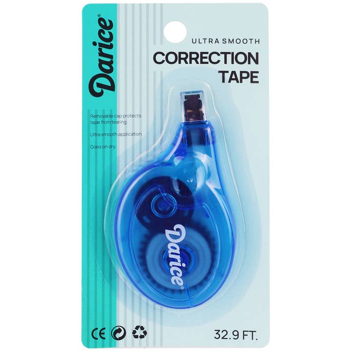 The Toy Group - Wholesale School Supplies - Kids - Darice 10-Pack White Out Correction Tape4