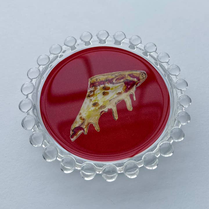 Pizza Trinket Dish for wholesale by Ware Your Snacks