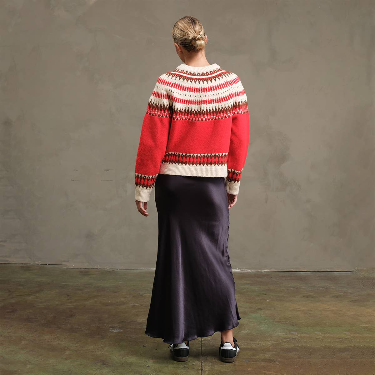 RAISONNEL - Wholesale Skirt - Women's - Satin Slip Skirt - RS10492