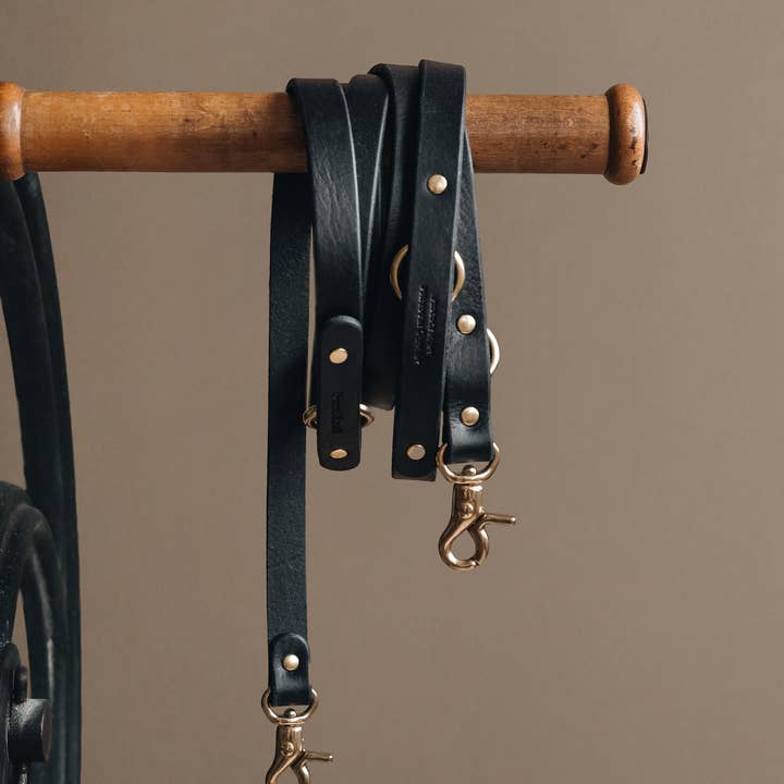 BAND&ROLL - Wholesale Pet Leash - Dog - Lightweight Handsfree Dog Leather Leash. Lasso Air4