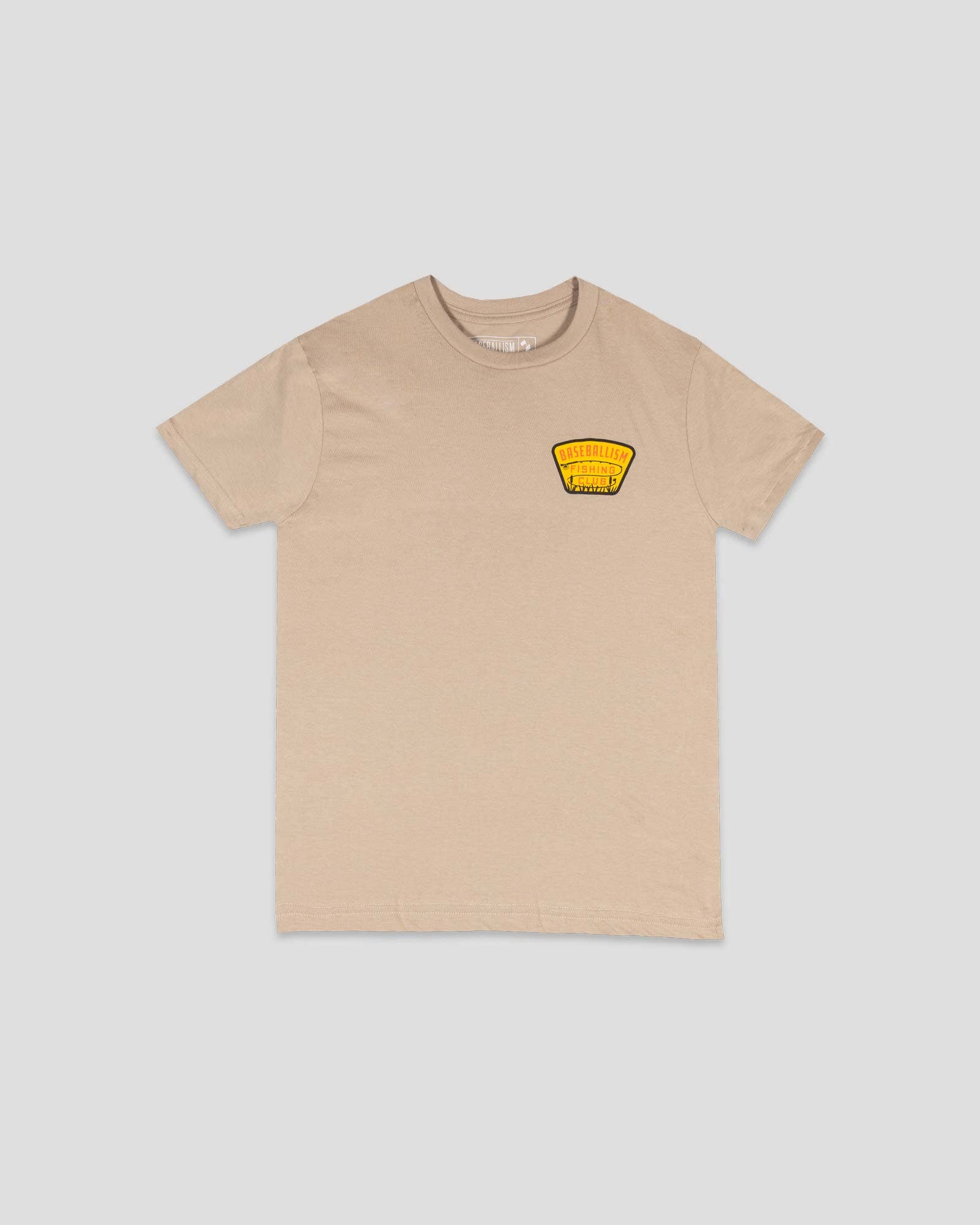 Baseballism – Engroshandel T-shirt med serigrafitryk – til børn – Fiskeklub Krog, Linjeslag og Sænke T-shirt - Ungdom1