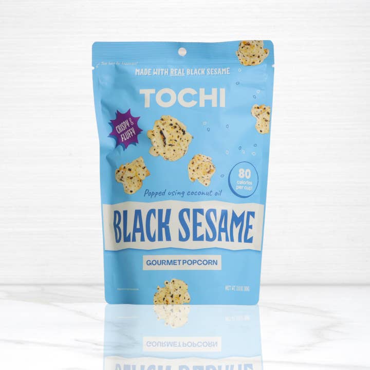 TerraMar Imports - Wholesale Popcorn - Black Sesame Popcorn - 2.8 oz