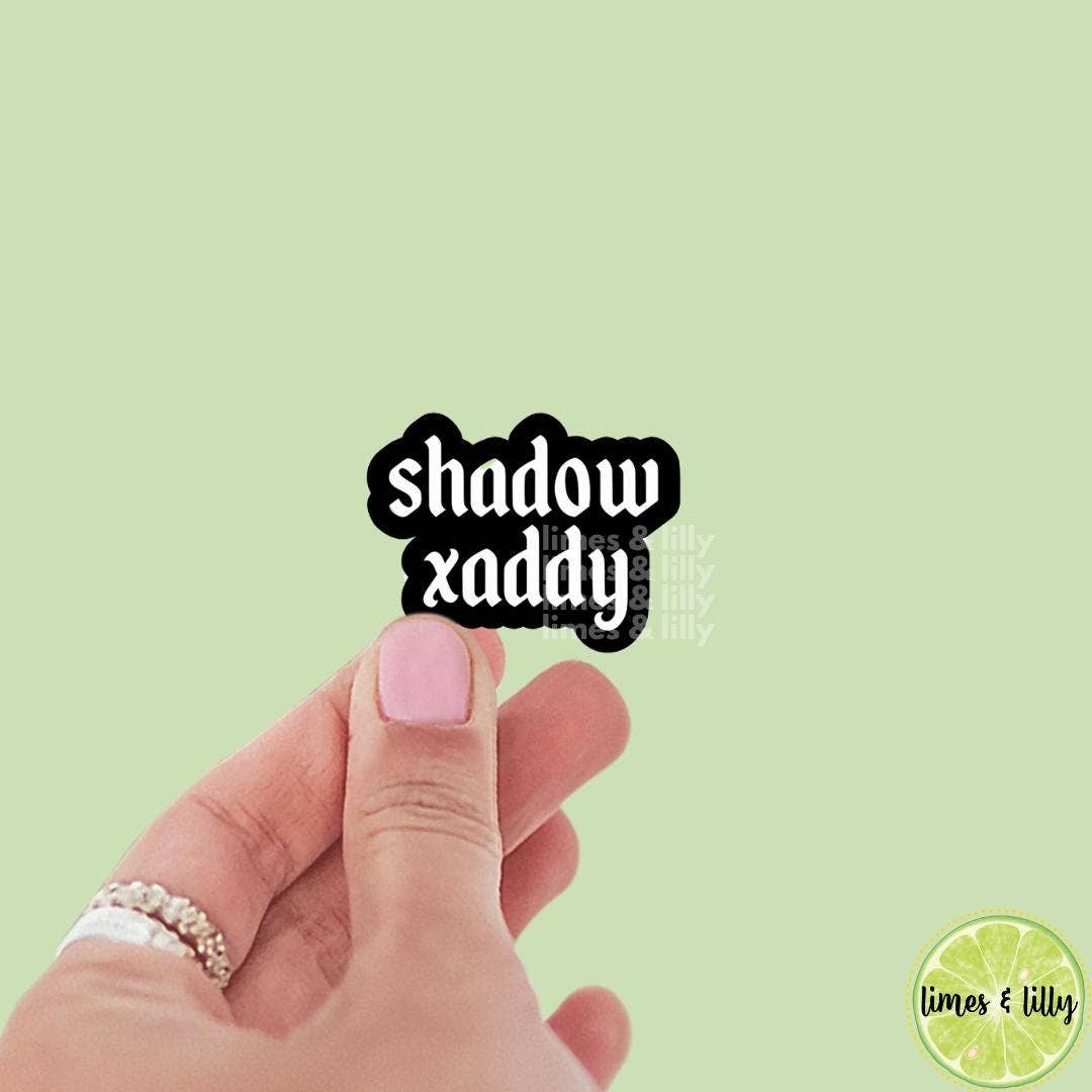 Limes & Lilly - Wholesale Sticker - Shadow Xaddy Xaden Book Boyfriend Vinyl Sticker0