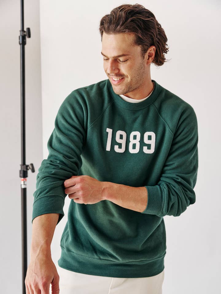 Custom Sweatshirt Stitched Letters Team Hometown Name for wholesale by Magill