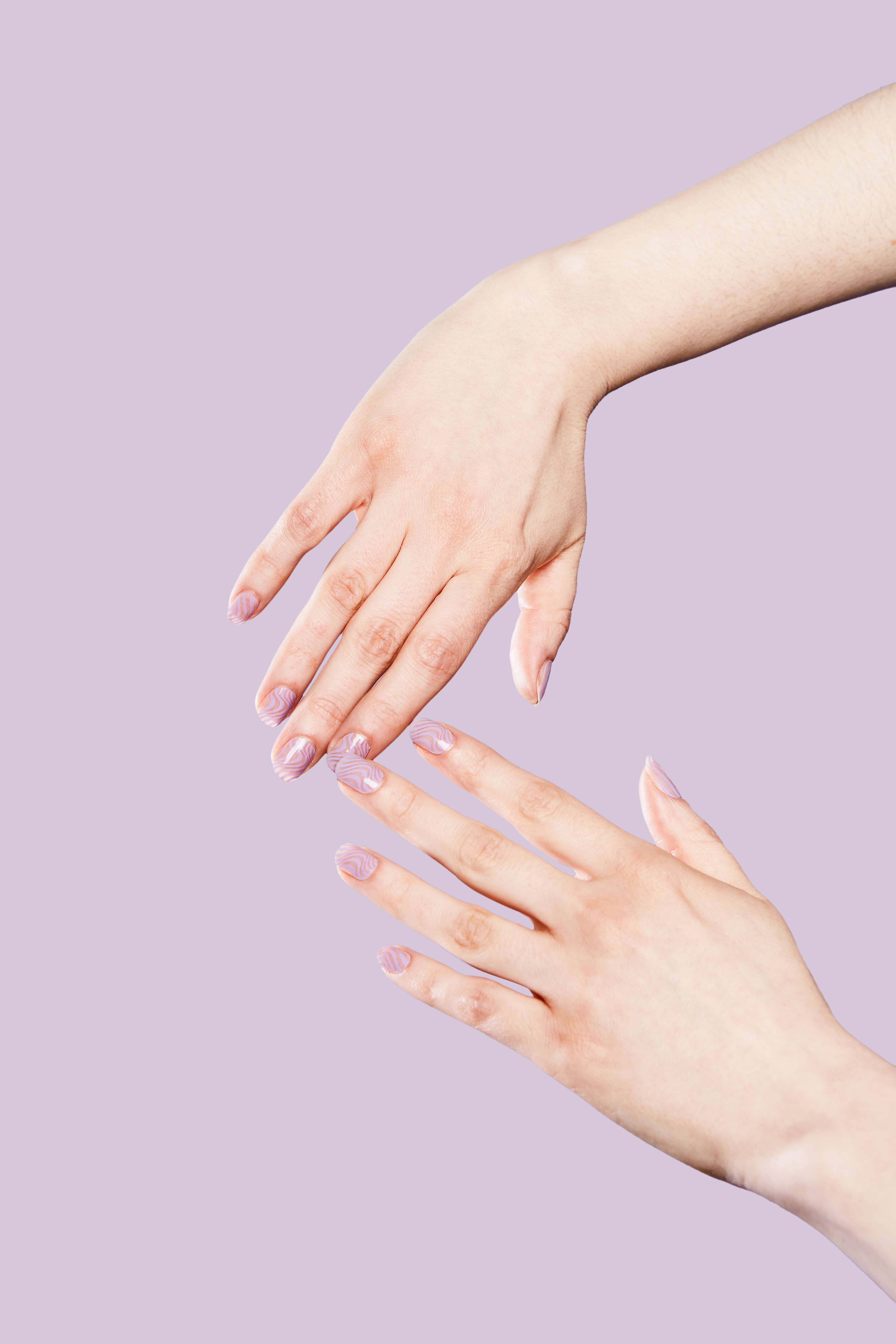 ARTIPS - Wholesale Nail Art/Decal - Verona Lilac Nail Strips 5