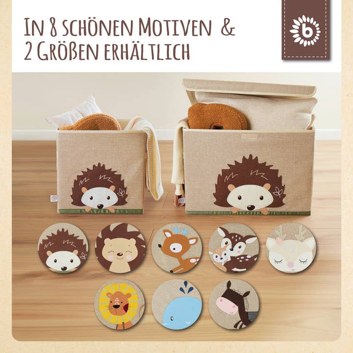 Bieco Spielwaren - Wholesale Toy Storage Box - Kids & Baby - Hedgehog Storage Box6