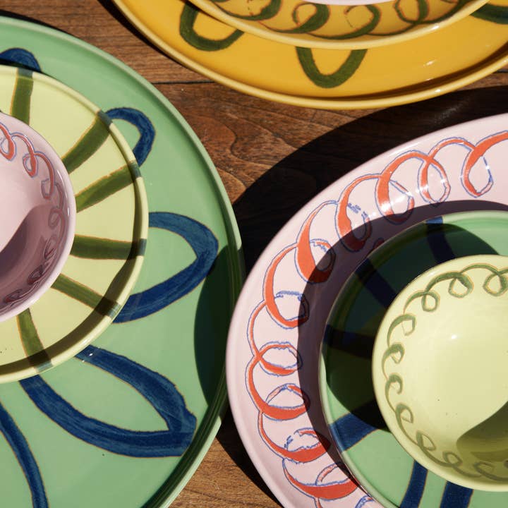 Couleur Nature - Wholesale Charger plate - Amalfi Service Charger Plate Green - 12.6" Diameter6