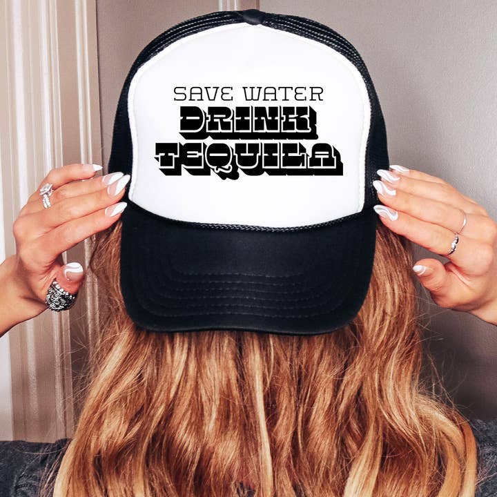 Sombrero de camionero Drink Tequila para venta al por mayor de Untamed Country