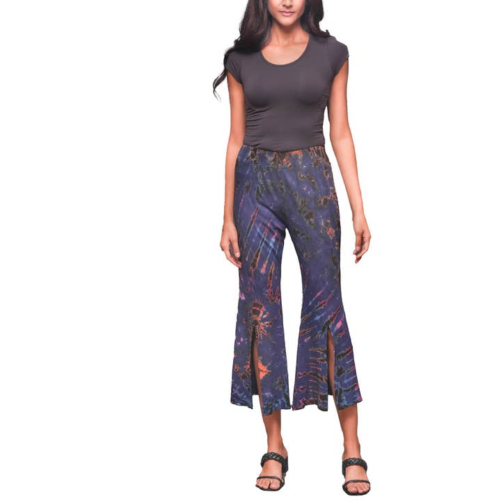 Sacred Threads - Wholesale Pants - Women's - Tie Dye Palazzo Pants
