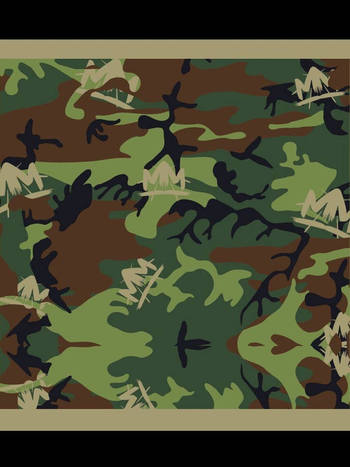 MM Camo Scarf for wholesale by Signed By MCFLY