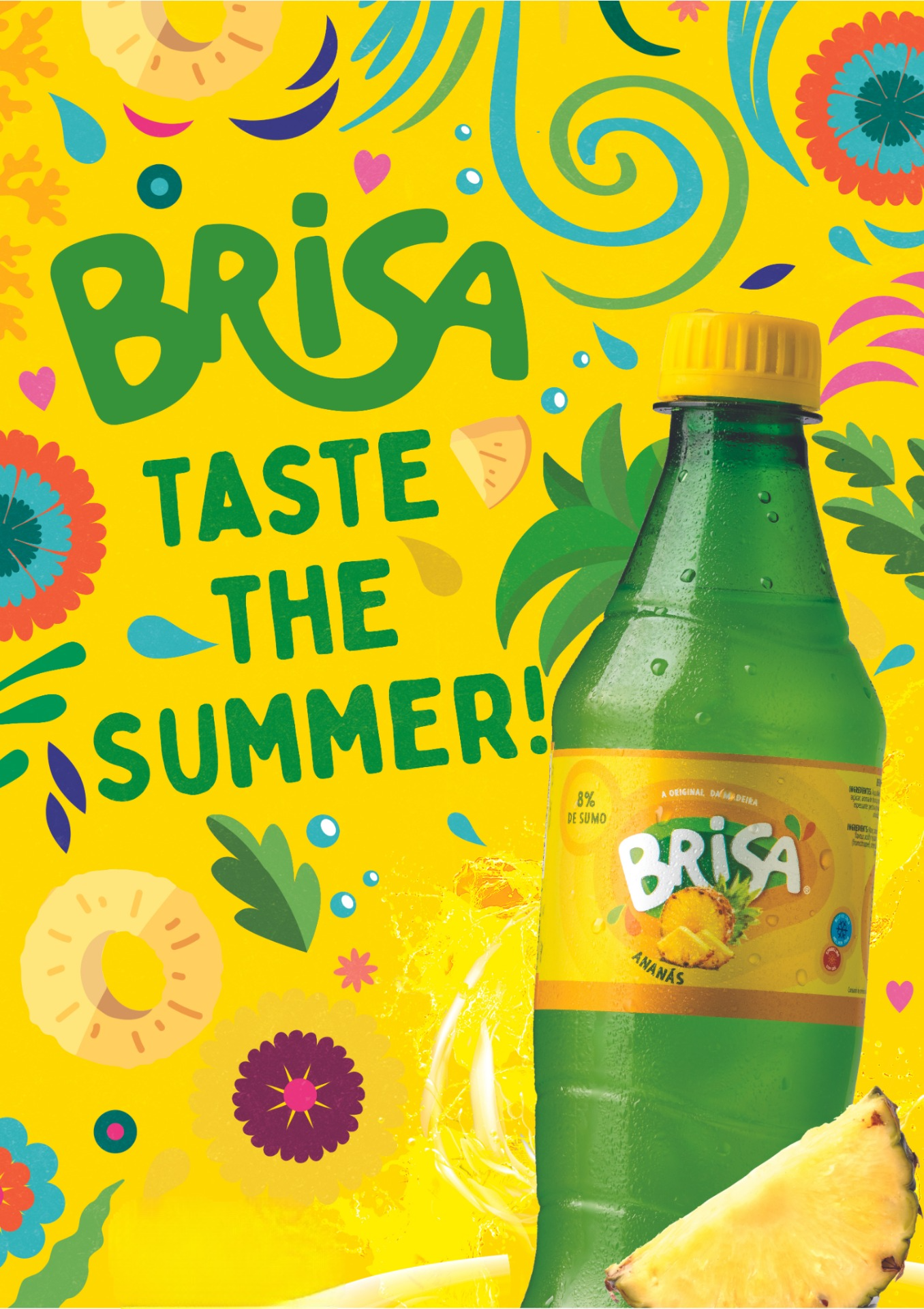 Brisa Benelux - Wholesale Soda/Carbonated Drink - Brisa Pineapple2