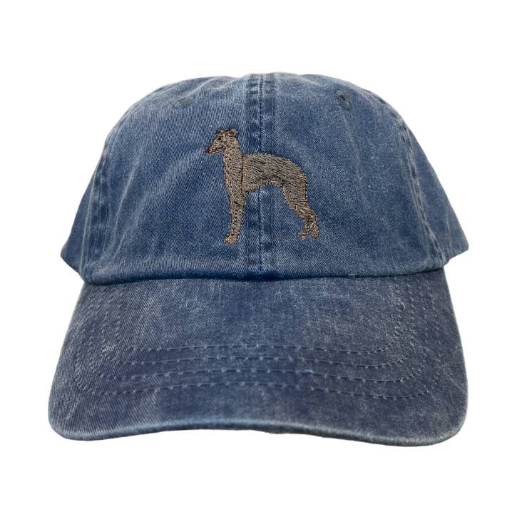 Italian Greyhound, Slate Gray, Dog Breed Baseball Cap for wholesale by Tug Tees