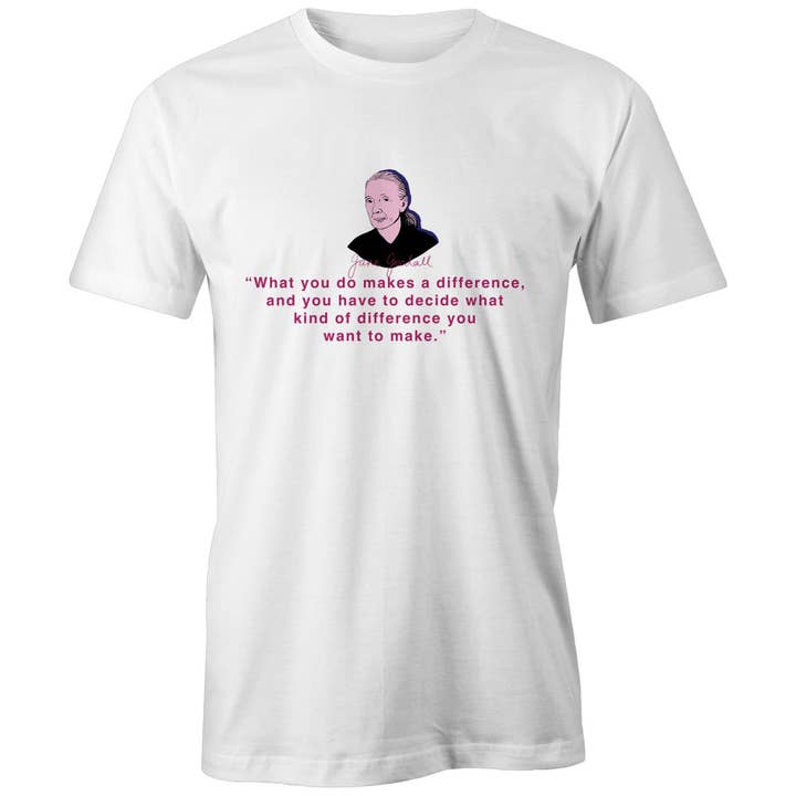 High Tees - Wholesale Screen printed t-shirt – Women′s - Jane Goodall - Womens T-Shirt