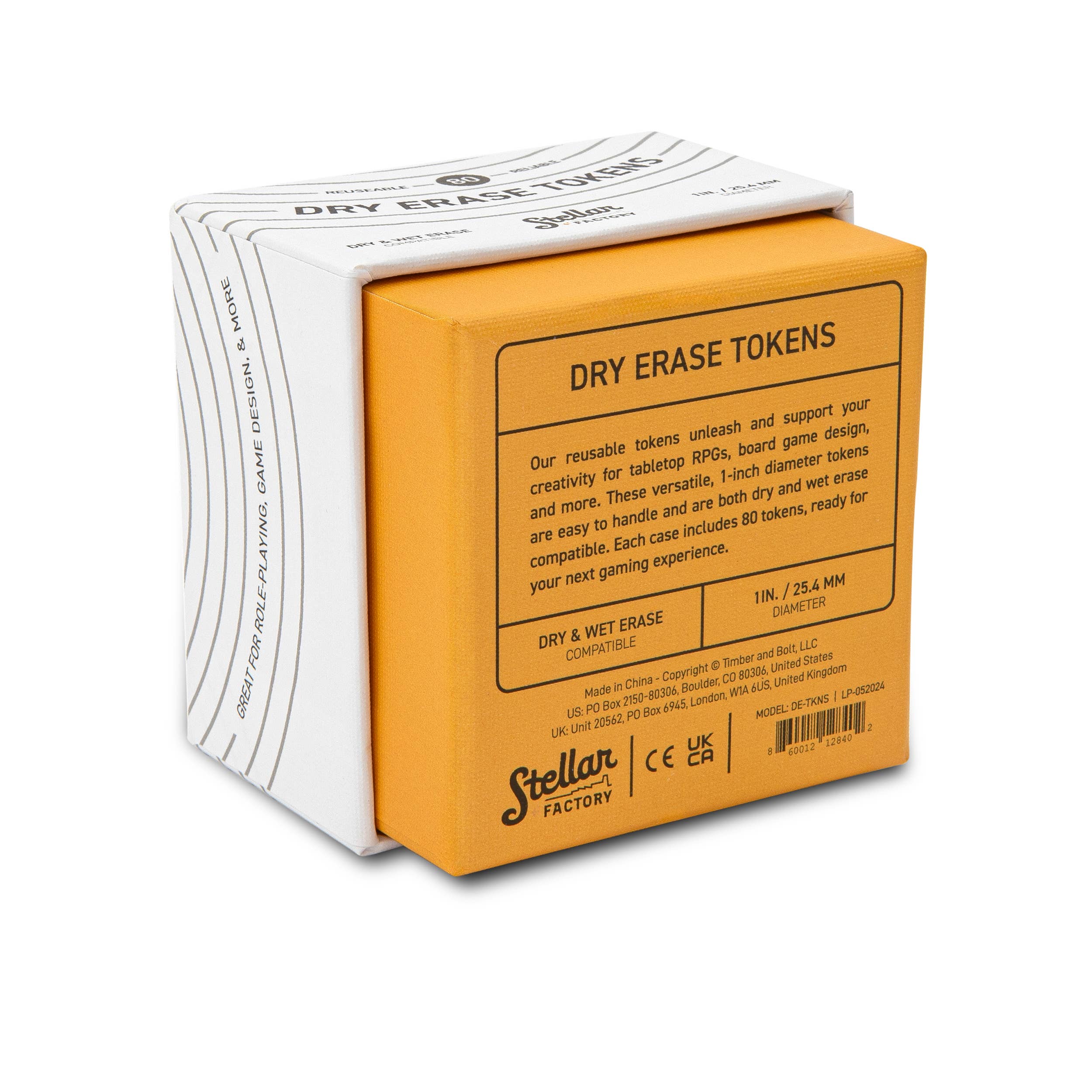 Stellar Factory - Wholesale Board Game - Dry Erase Tokens: Reusable for DIY, Game Design, and RPGs5