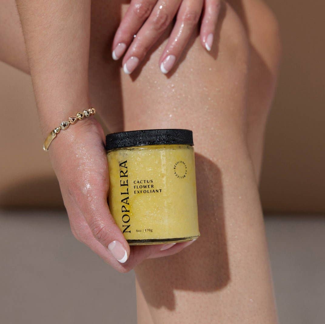 Nopalera - Wholesale Body Scrub/Exfoliant - Cactus Flower exfoliant - Mandarina3