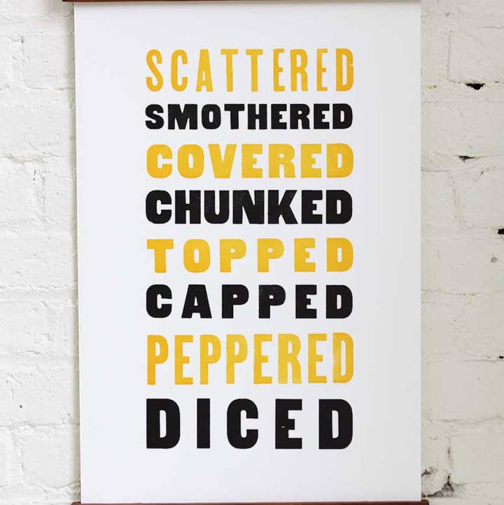 Old Try - Wholesale Art Print - Good Verbs