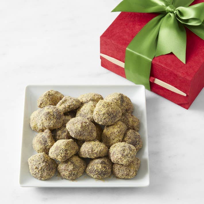 Knipschildt Chocolatier - Wholesale Chocolate Box - Pistachio Truffles 10oz0