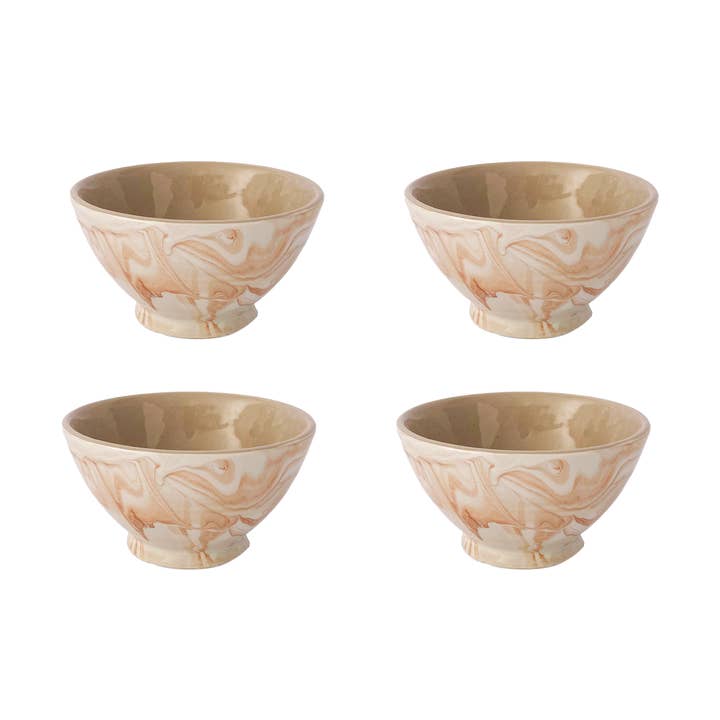 Une Vie Nomade - Wholesale Bowl - Marbled Terra Ramen Bowl - Set of 43