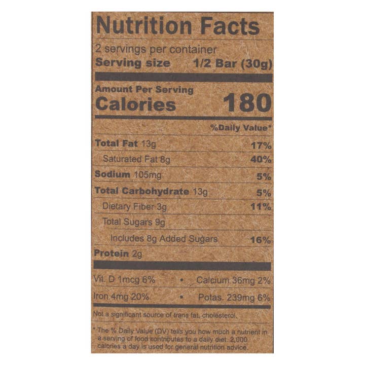 Ware Spark - Wholesale Chocolate Bar - Hu - Dark Chocolate Bar Salty - Case Of 12-2.1 Oz