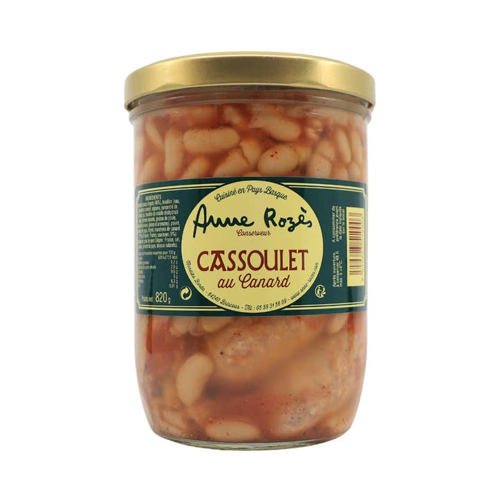 Anne Rozès - Wholesale Beans - Duck Cassoulet 820g