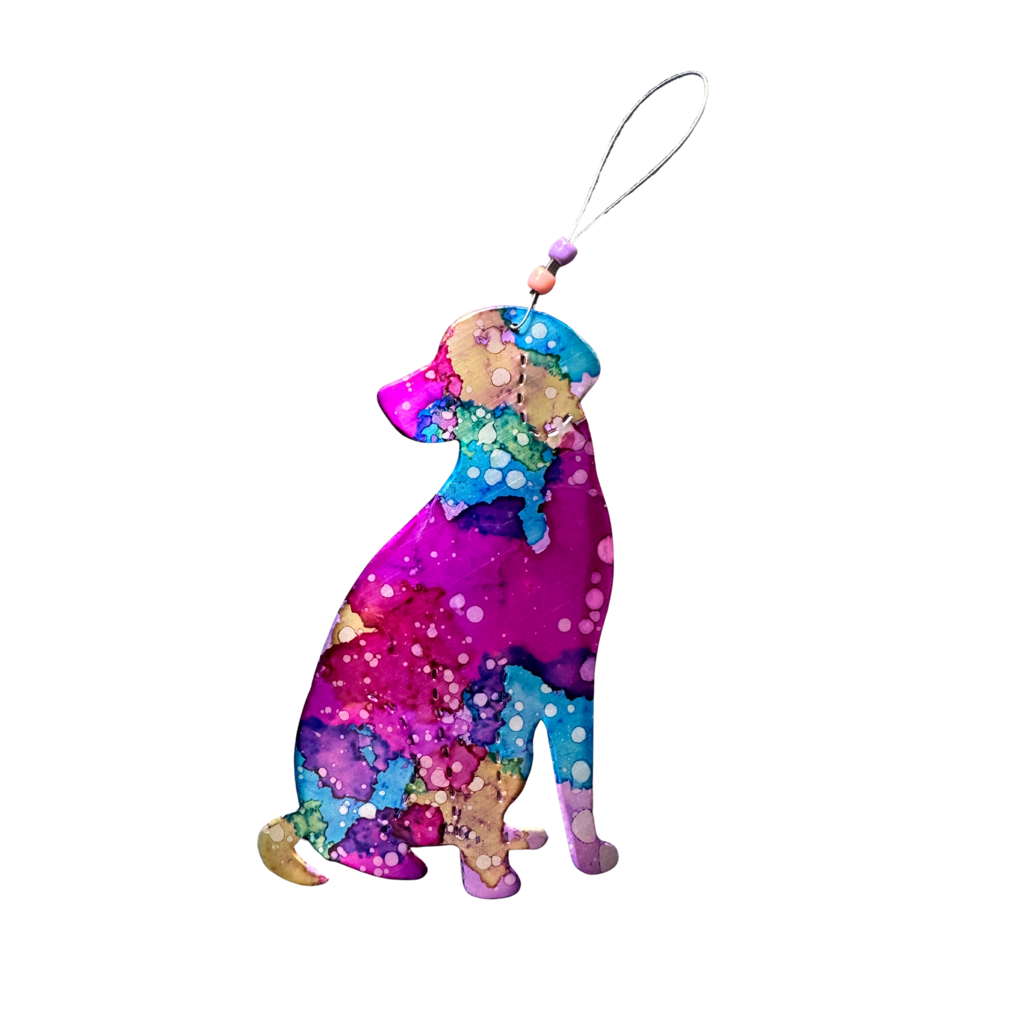 Seatree Studio - Vendita all'ingrosso Decorazione - Ornamento Cane - Ornamento Riciclato da Lattina di Bevanda - Regalo per Cane1